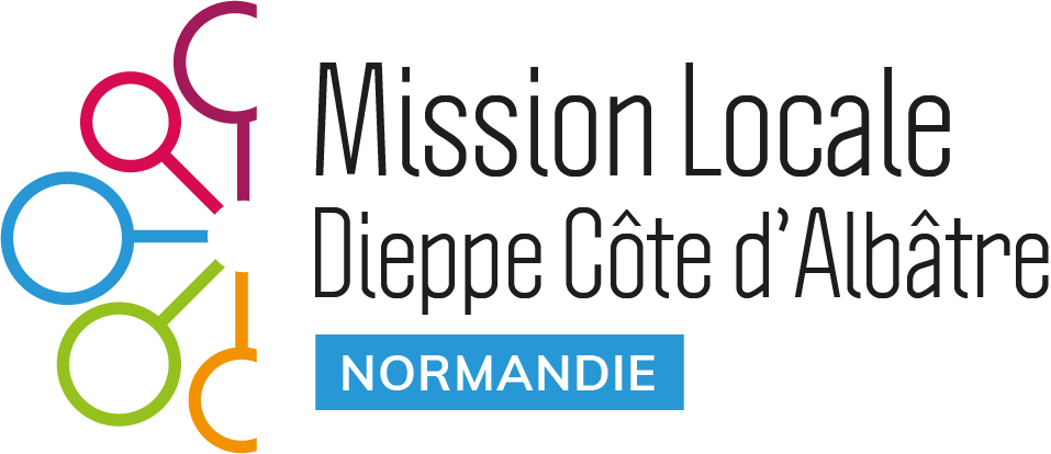 logo de la mission local de dieppe côte albâtre